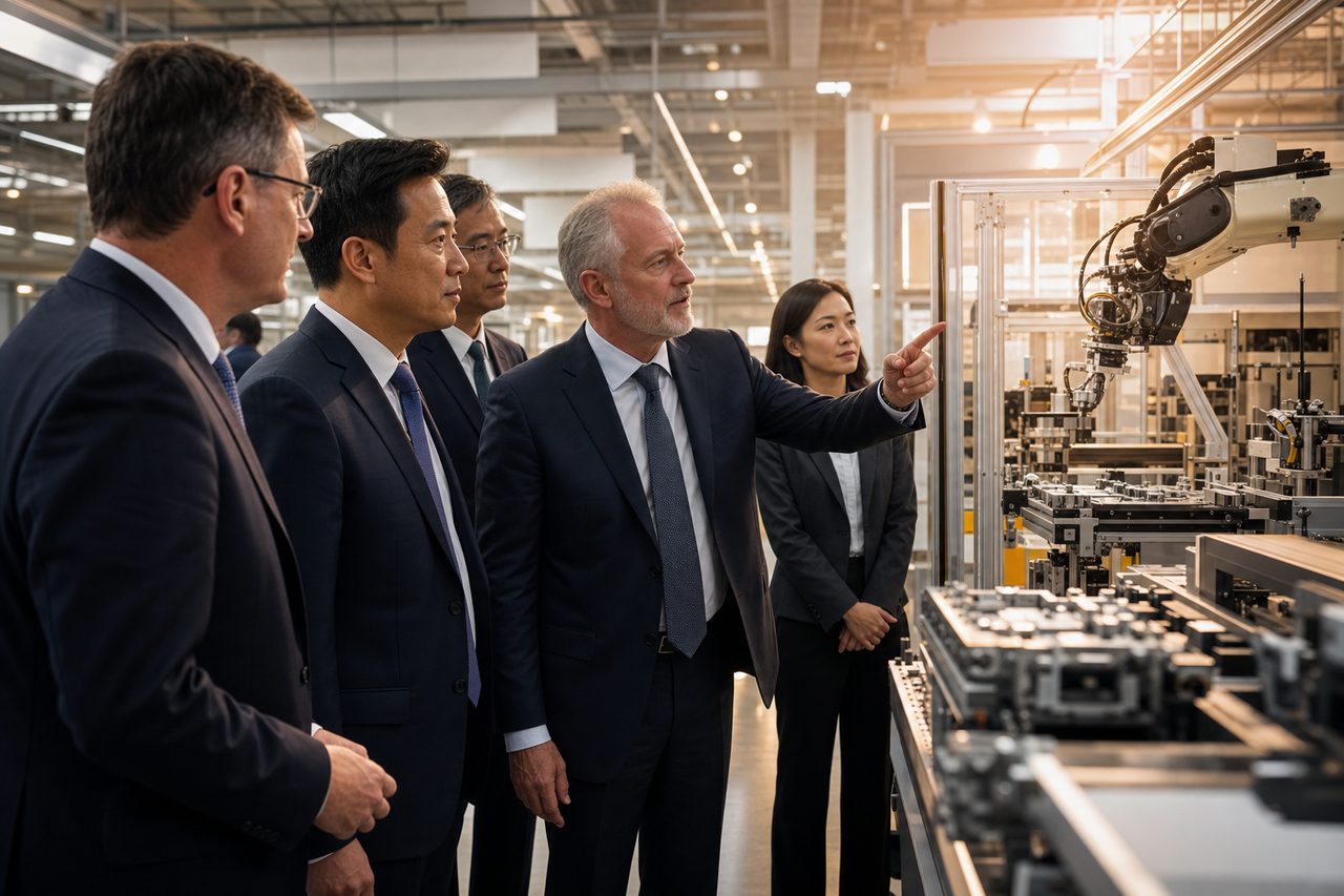 Factory and partner visit